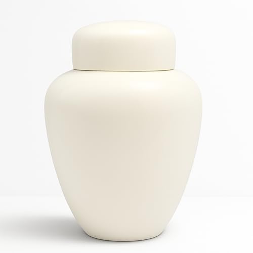 Modern Serenity Elegant Ceramic Cremation Urn