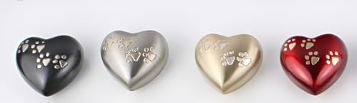 Pet Urn Heart - Small Cremation Urn for Human Ashes