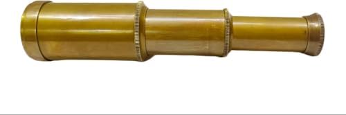 Nautical Handmade Brass Telescope Vintage Style Decorative Spyglass for Home Decor