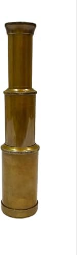 Nautical Handmade Brass Telescope Vintage Style Decorative Spyglass for Home Decor