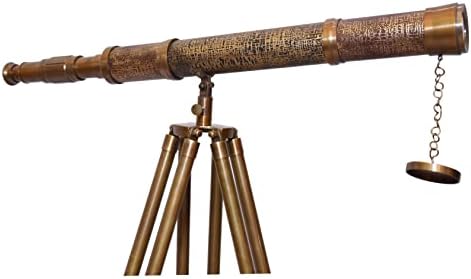 Nautical Ship Maritime Antique Brass Telescope Decorative