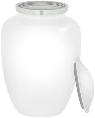 Homage Medium Baby Elephant Cremation Urn - 80 Cubic Inch Capacity - White