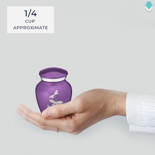 GetUrns Dragonfly Cremation Urn with Double Side Engraving