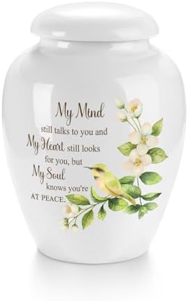 SOITIS Ceramic Mini Urn for Ashes 28 Inch