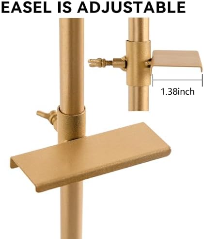 Heavy Duty Metal Easel Stand for Artwork and Signs