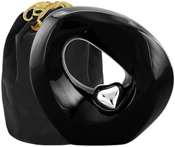 Passage of Heaven Adult Cremation Urns Black Silver