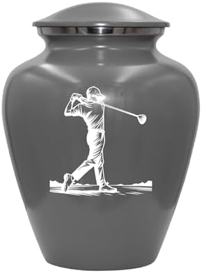 Golf Player Cremation Urn Customized for Golf Lovers