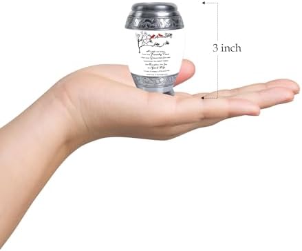 Cardinal Remembrance Mini Urns - 3 Inch Pack of 4