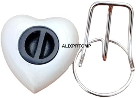 Mini Heart Cremation Urn with Stand - Keepsake Urn for Ashes