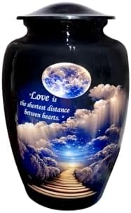 Highstreet Nautical Urn 10 Inch Moonlight Design