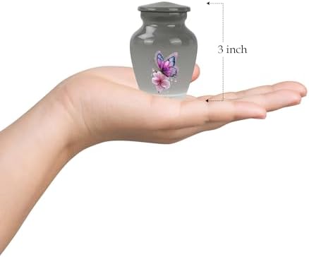 Butterfly Keepsake Urn for Human Ashes Set of 2