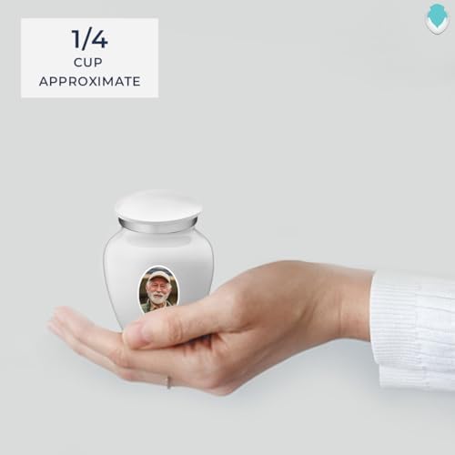 GetUrns Personalized Cremation Urn with Double Side Engraving