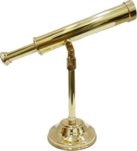 Navy Handmade Brass Telescope Home Decor