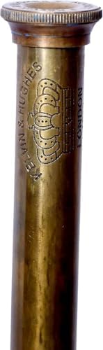 Handmade Nautical Pirate Brass Telescope with Wooden Box