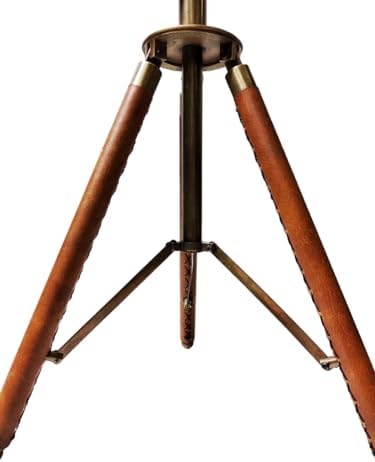 Vintage Style Brass Telescope with Tripod Stand