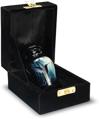 Hummingbird Mini Keepsake Cremation Urn 3 Inch