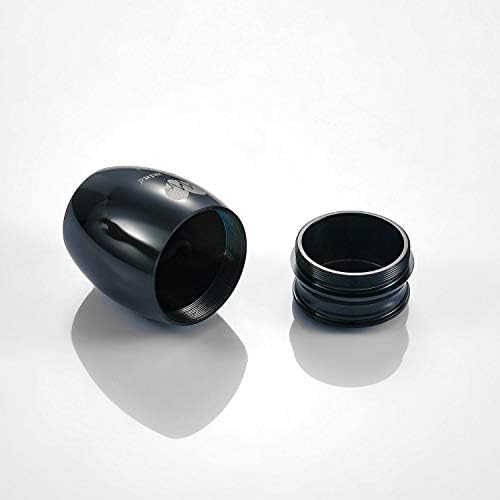 Sunling Mini Stainless Steel Cremation Urn - Black 157 Inch High