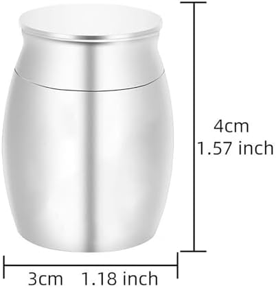 Mini Urn for Human Ashes - 12x16 Portable Cremation Keepsake Urn