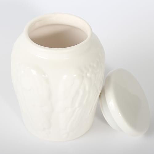 White Angel Wings Cremation Urn with Velvet Bag