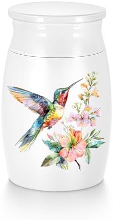 Elegant Mini Urn for Human Ashes 3 Inches Aluminum Memorial Keepsake