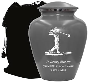 Golf Player Cremation Urn Customized for Golf Lovers