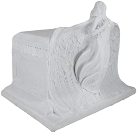 Ebros Rising Angel Cremation Urn White 240 Cubic Inches