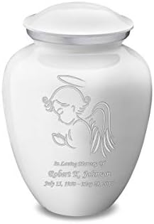 GetUrns Angel Cremation Urn for Human Ashes 44 lbs