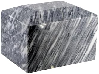 Luxurious Marble Rectangular Urn - Hand Carved