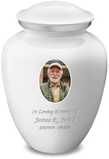 Custom Portrait Cremation Urn for Human Ashes 44 lbs