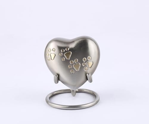 Pet Urn Heart - Small Cremation Urn for Human Ashes