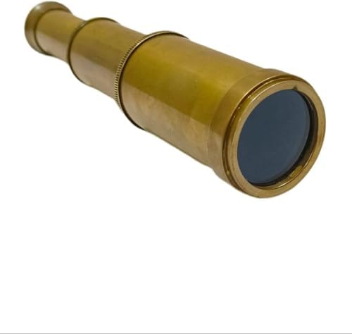 Nautical Handmade Brass Telescope Vintage Style Decorative Spyglass for Home Decor