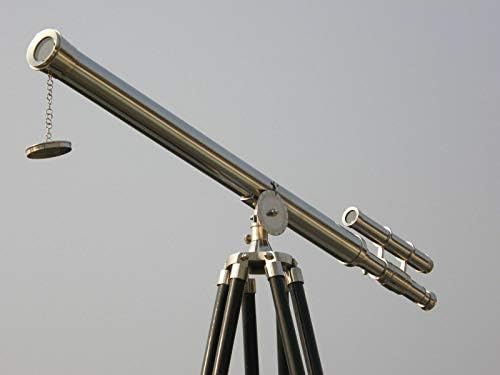 PIRU Nautical Brass Telescope with Tripod