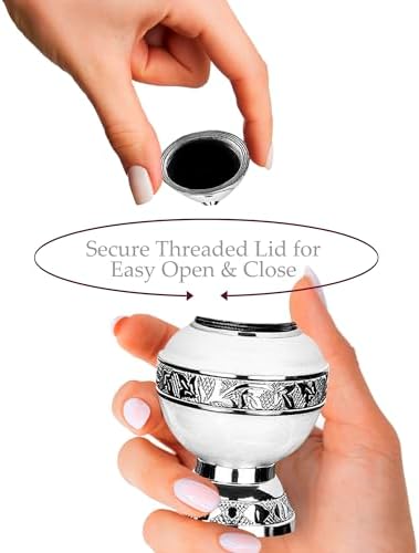 Trupoint Memorials Small Urns for Human Ashes Keepsake