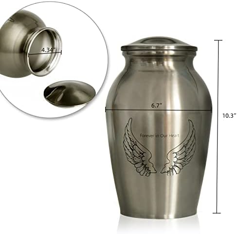 MAKEYS Large Cremation Urn for Human Ashes