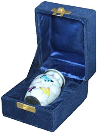 Small Urns for Adults with Velvet Box and Lid