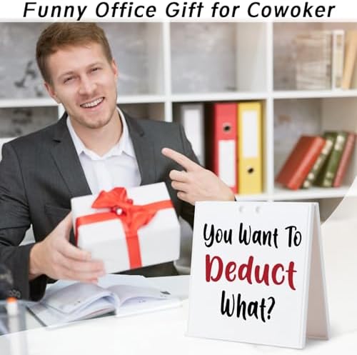 Funny Accountant Sign for Desk Office Decor
