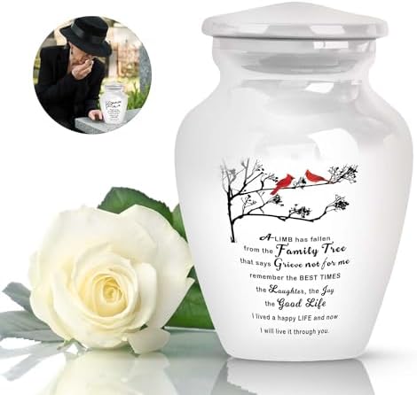 JAGASY Cardinal Bird Urn - 3 Inch Cremation Keepsake