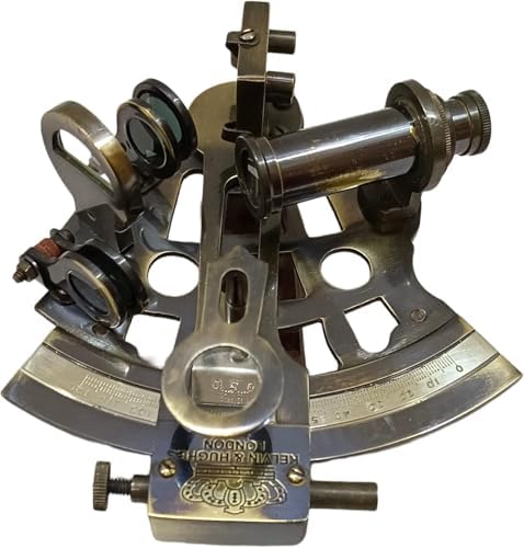 Nautical Telescope with Compass and Sextant