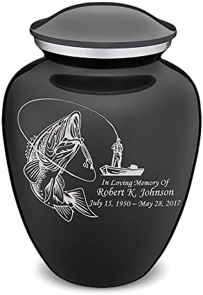 GetUrns Personalized Fishing Cremation Urn 44 lbs