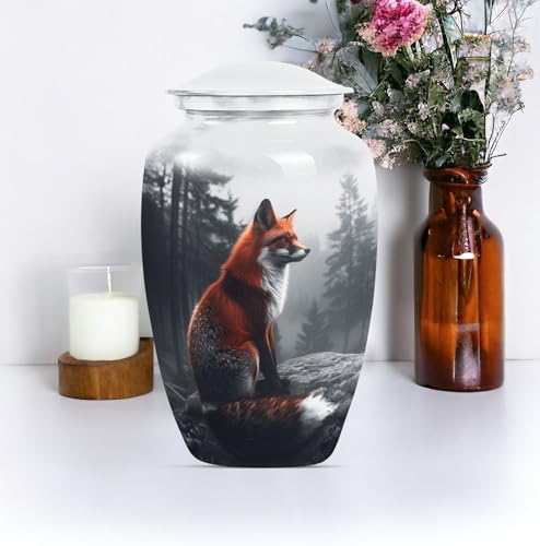 Fox Majesty Burial Urns for Human Ashes Adult Male 10 Inch
