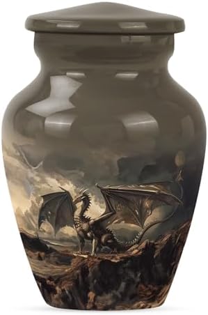 Dragon Urn - Metal Urns for Ashes - Handcrafted Decorative Urns