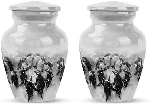 Penguin Gathering Urn For Ashes Small 3 Inch Pack Of 4