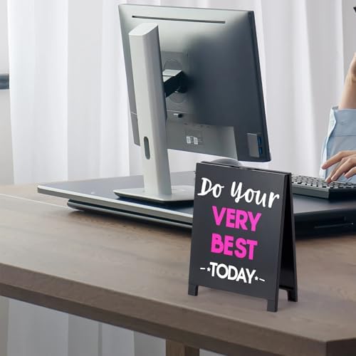 Inspirational Desk Sign Motivational Quote Uplifting Decor