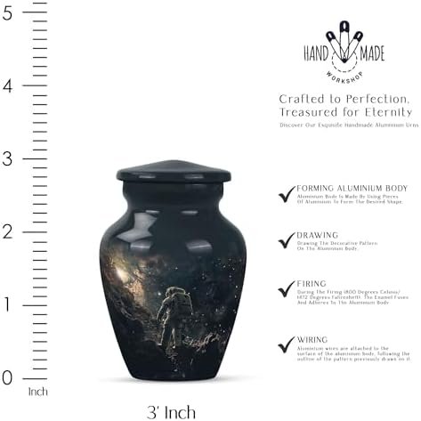 Elegant Space Decorative Urn Set of 2