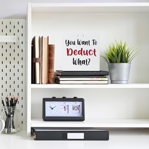 Funny Accountant Sign for Desk Office Decor