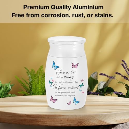 Elegant 3 Inch Mini Urn for Human Ashes