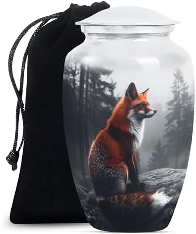 Fox Majesty Burial Urns for Human Ashes Adult Male 10 Inch