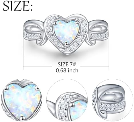 Heart Urn Ring for Ashes 925 Sterling Silver