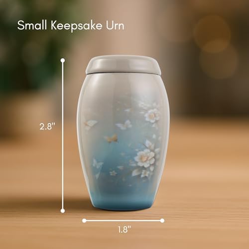 Small Cremation Urn for Ashes - Mini Memorial Keepsake