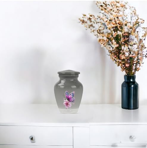 Butterfly Keepsake Urn for Human Ashes Set of 2